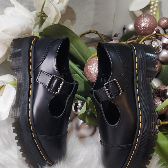 Dr Martens Bethan T-Bar Platform Shoe (Women)brand New